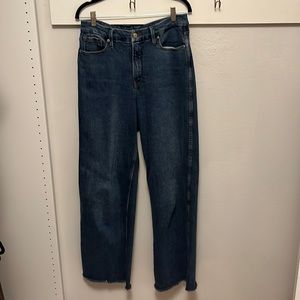 Good American Good Skate wide leg jeans - indigo
